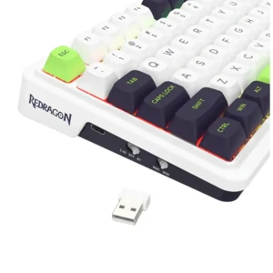 کیبورد بی سیم مکانیکال گیمینگ ردراگون مدل EISA K686 WBG PRO